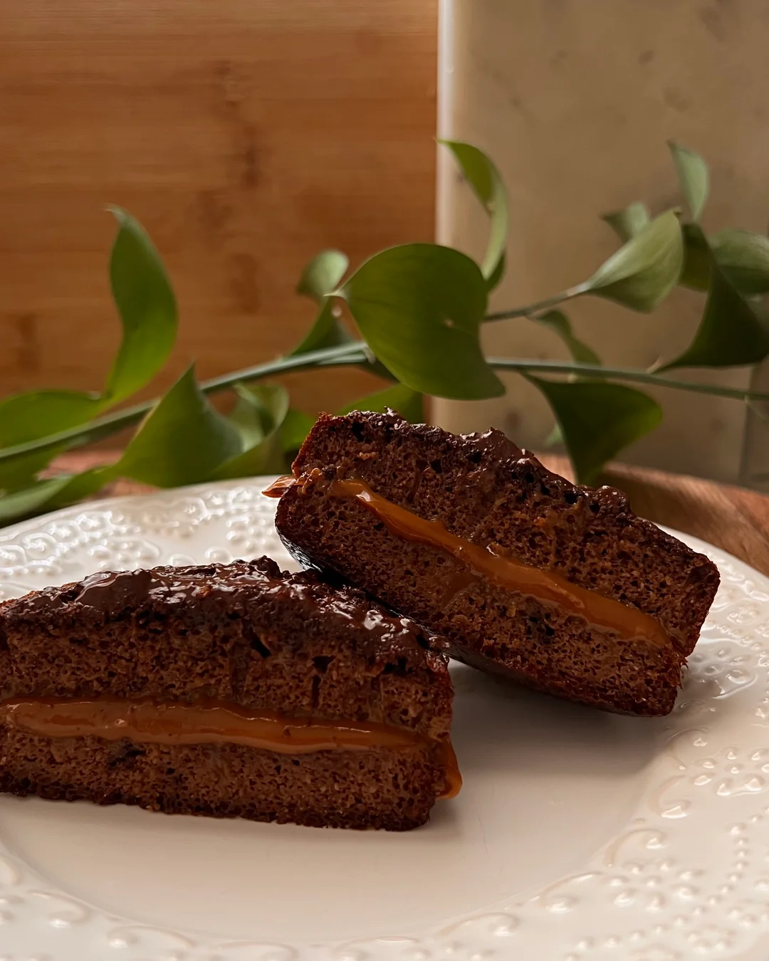 Bolo de chocolate do acervo oficial