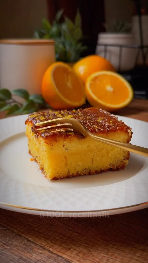 Bolo de laranja com chia, receita de Lívia Carvalho